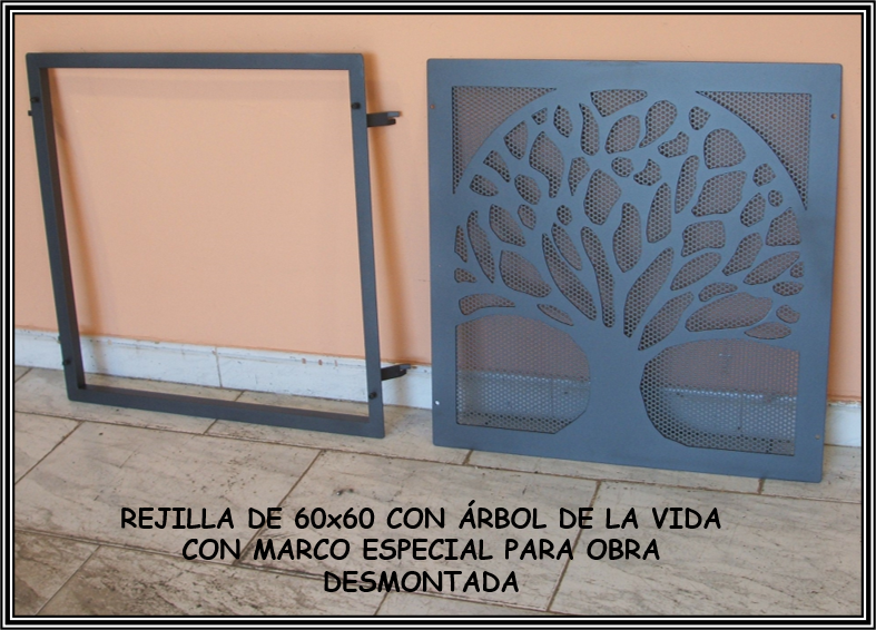 Rejilla �rbol de la Vida 60x60 desmontada