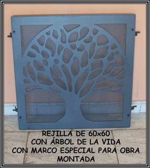 Rejilla �rbol de la Vida 60x60 montada